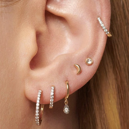 The hottest ear piercing trends you need to try in 2025 - SkinKandy | Body Jewellery & Piercing Online Australia