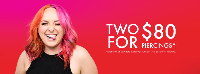 Australia’s #1 Piercing Studios with 100+ locations across AU & NZ