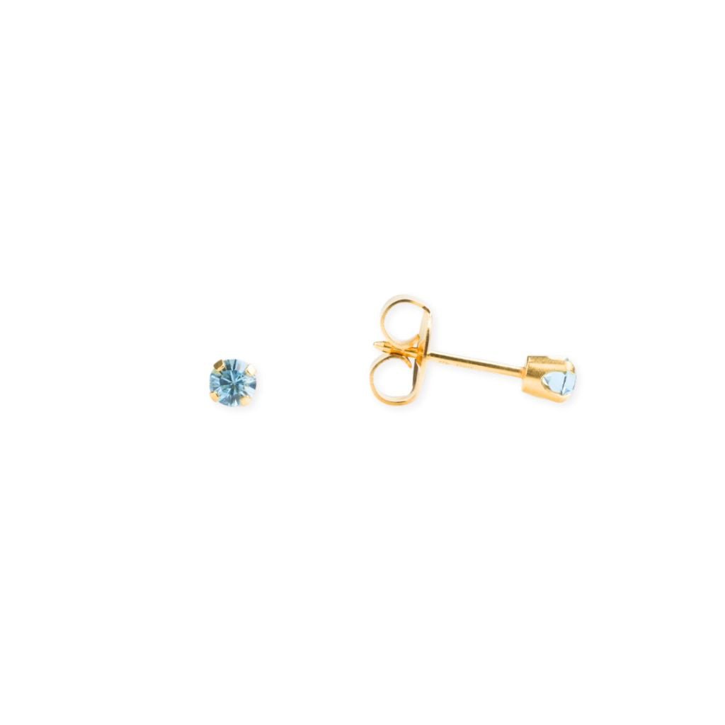 14K Solid Gold Cubic Zirconia Piercing - SkinKandy | Body Jewellery & Piercing Online Australia