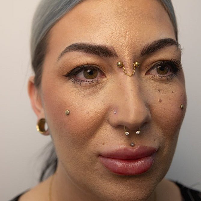 Titanium Single Chain Connector - SkinKandy | Body Jewellery & Piercing Online Australia