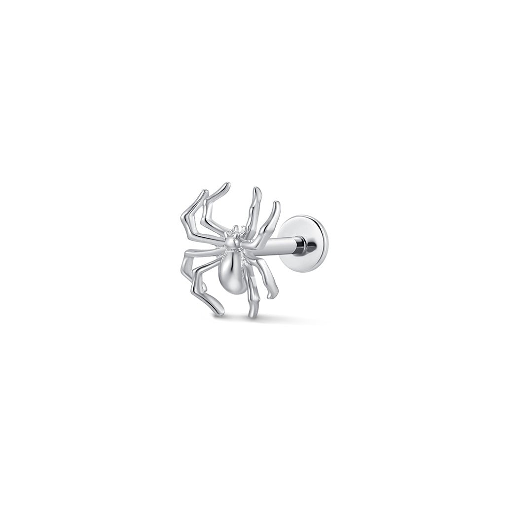 Titanium Spider Flatback - SkinKandy | Body Jewellery & Piercing Online Australia