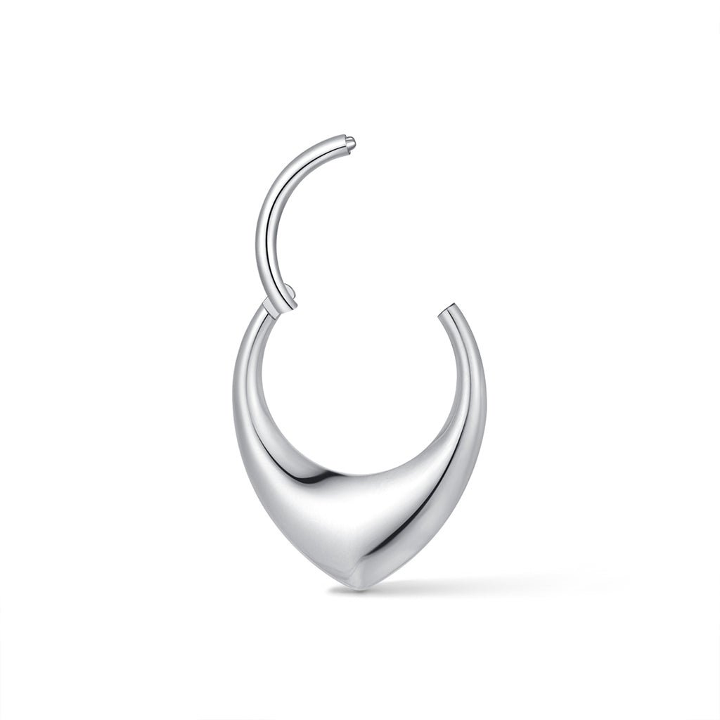 316L Stainless Steel Homing Segment Ring - SkinKandy | Body Jewellery & Piercing Online Australia