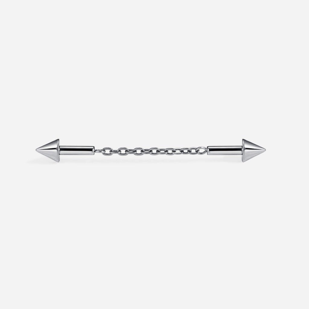 Titanium Externally Threaded Spike Chain Industrial - SkinKandy | Body Jewellery & Piercing Online Australia