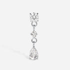 Implant Grade Titanium Guided Internally Threaded Round Dangle Teardrop Top