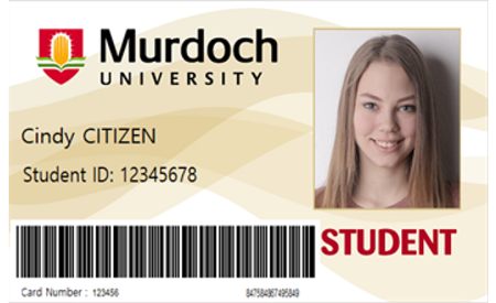 STUDENT ID WITH PHOTO & NAME ONLY
