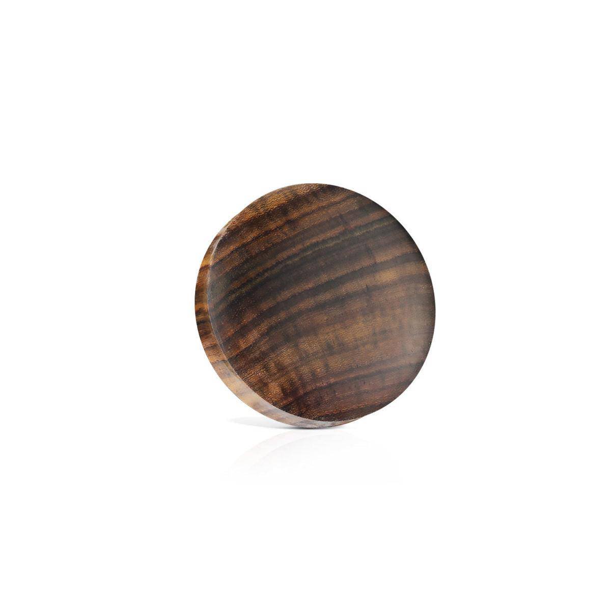 Brown Sono Wood Saddle Fit Organic Plug - SkinKandy | Body Jewellery & Piercing Online Australia