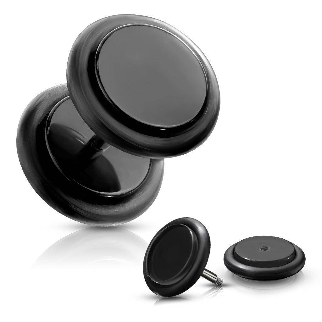 Fake sale black plugs