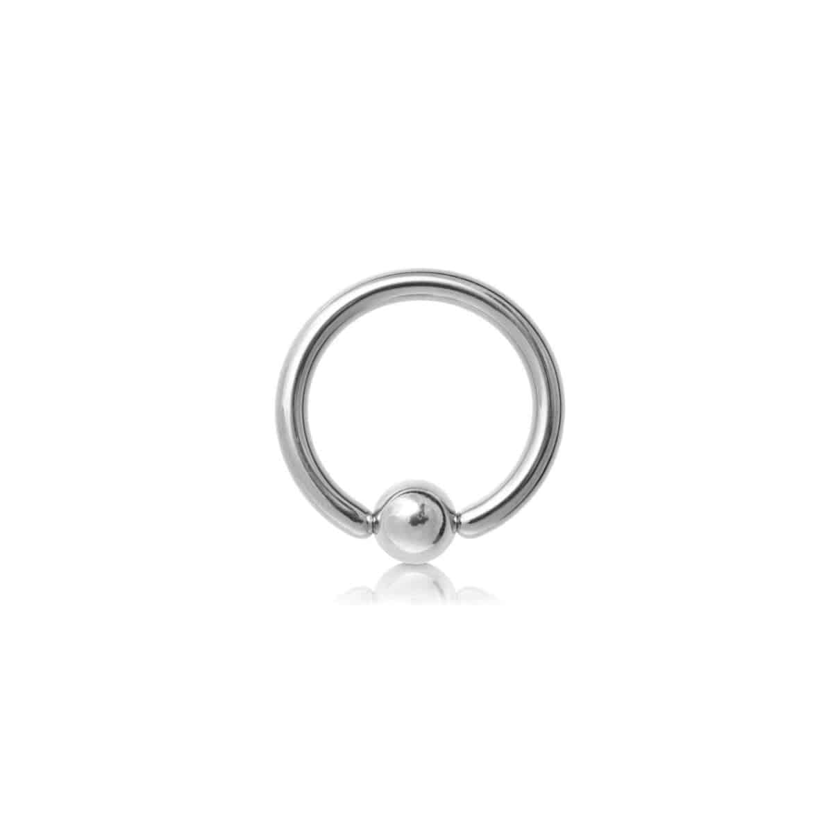 Steel Ball Closure Ring - SkinKandy | Body Jewellery & Piercing Online Australia