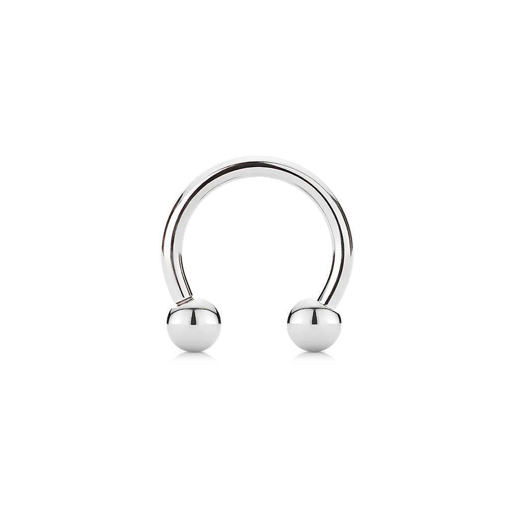 Steel Horseshoe Ring - SkinKandy | Body Jewellery & Piercing Online Australia