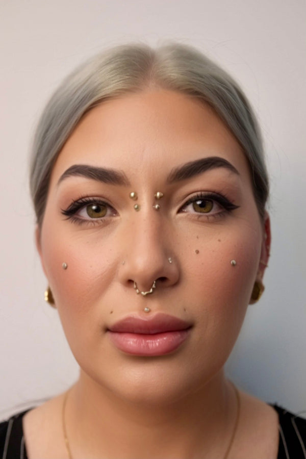 Dermal Piercings: what to expect, care tips and jewellery options.