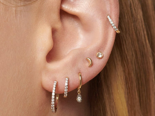 The hottest ear piercing trends you need to try in 2025 - SkinKandy | Body Jewellery & Piercing Online Australia