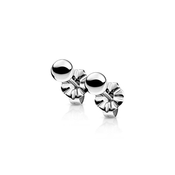 Titanium Ball Stud Earrings