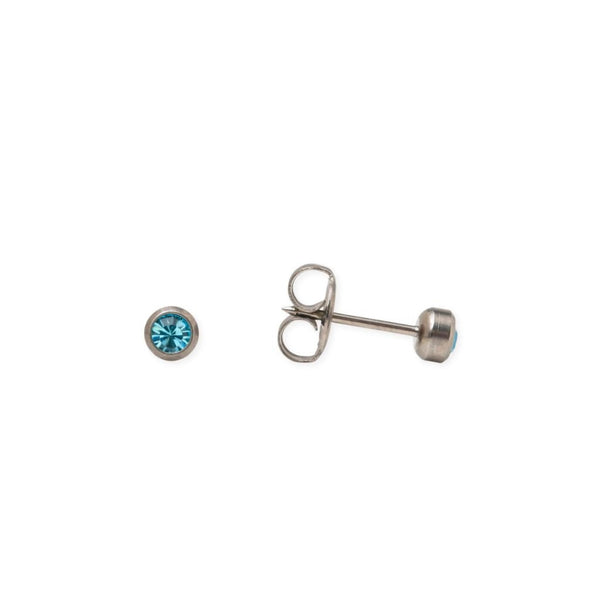 Implant Grade Titanium Birthstone Piercing