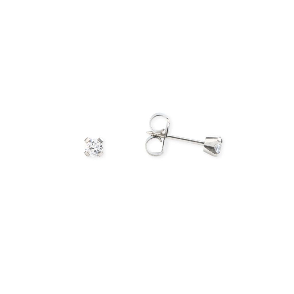 316L Surgical Steel Cubic Zirconia Piercing - SkinKandy | Body Jewellery & Piercing Online Australia