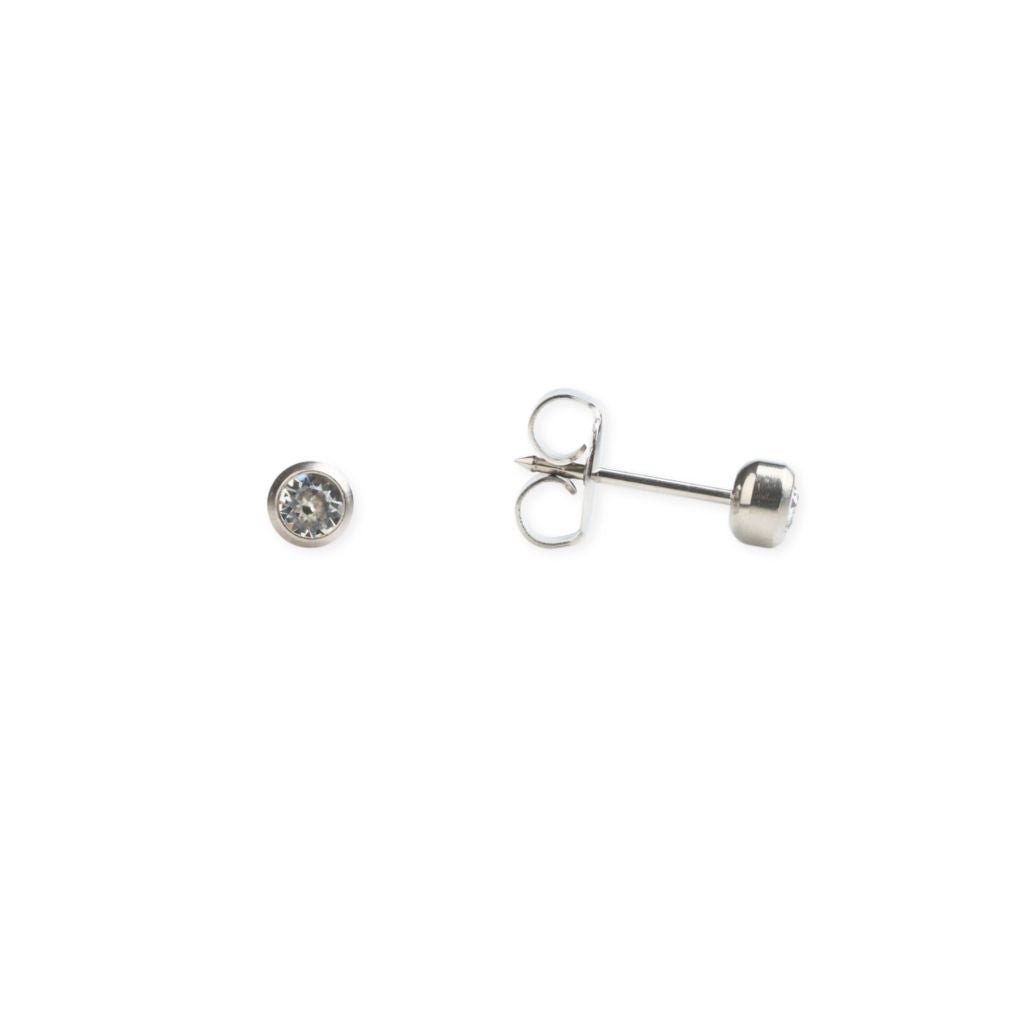Titanium Bezel Crystal Piercing - SkinKandy | Body Jewellery & Piercing Online Australia