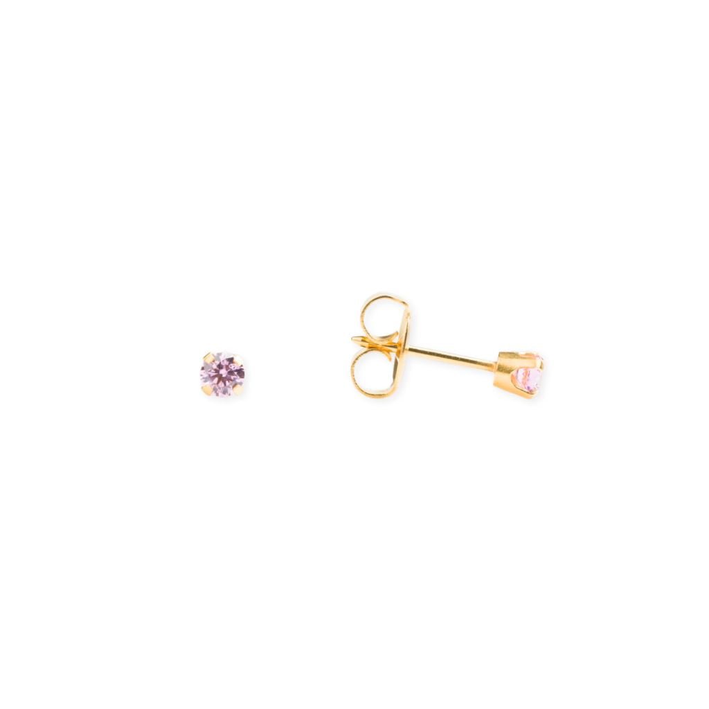14K Solid Gold Cubic Zirconia Piercing - SkinKandy | Body Jewellery & Piercing Online Australia