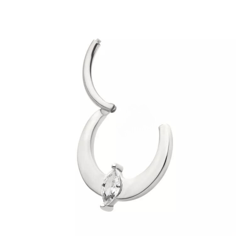 Flat Facing CZ Septum - SkinKandy | Body Jewellery & Piercing Online Australia