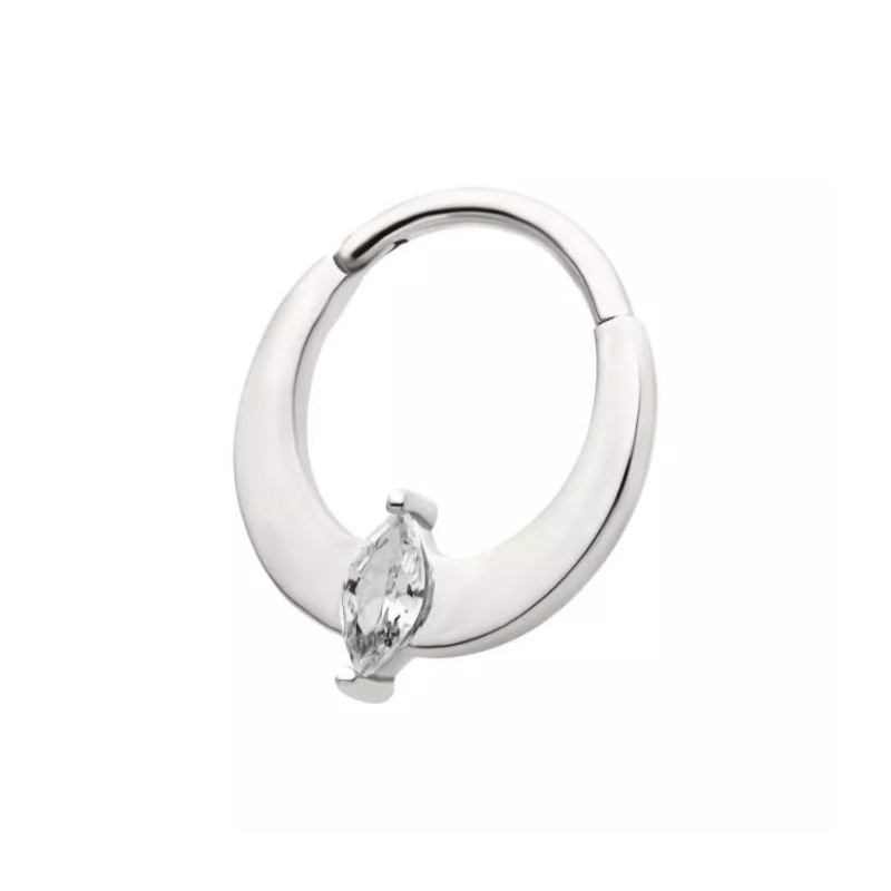 Flat Facing CZ Septum - SkinKandy | Body Jewellery & Piercing Online Australia