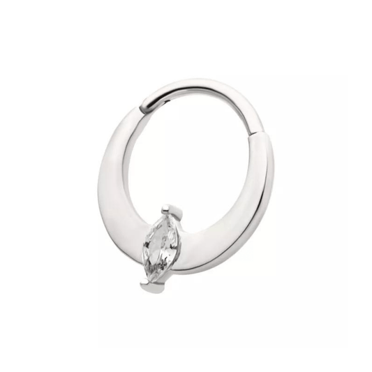 Flat Facing CZ Septum - SkinKandy | Body Jewellery & Piercing Online Australia