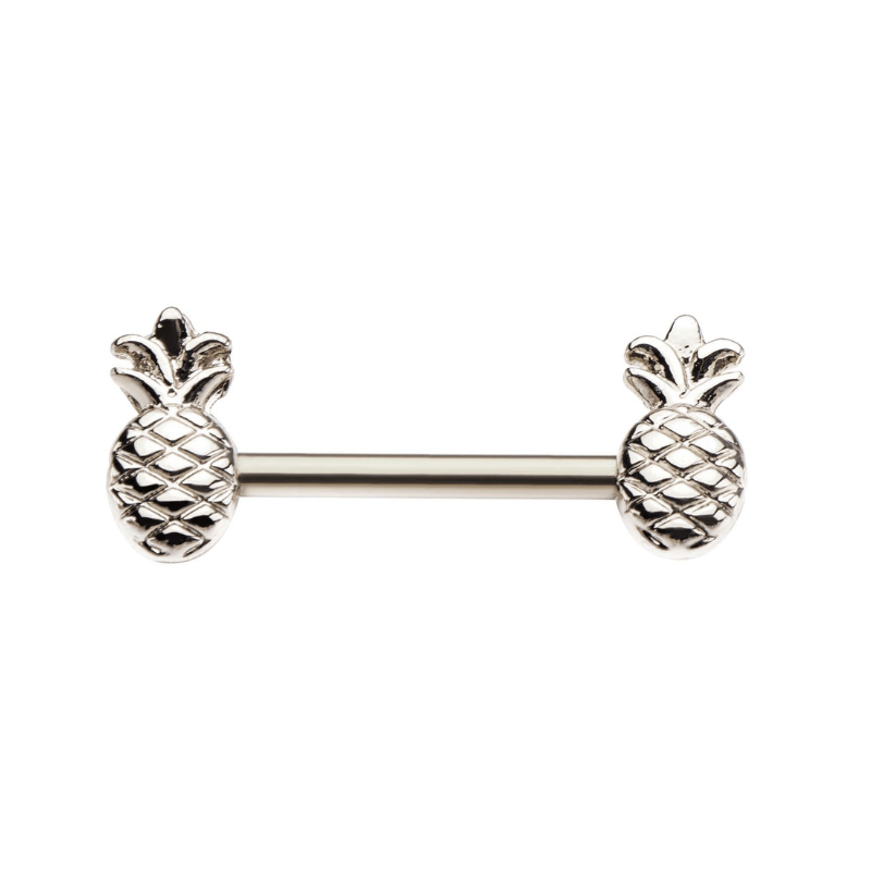 Pineapple Nipple Barbell - SkinKandy | Body Jewellery & Piercing Online Australia
