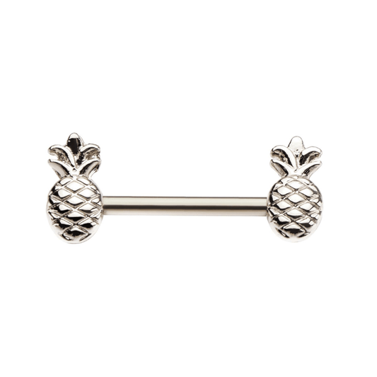 Pineapple Nipple Barbell - SkinKandy | Body Jewellery & Piercing Online Australia