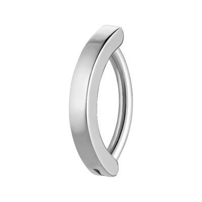 Plain Titanium Navel Clicker