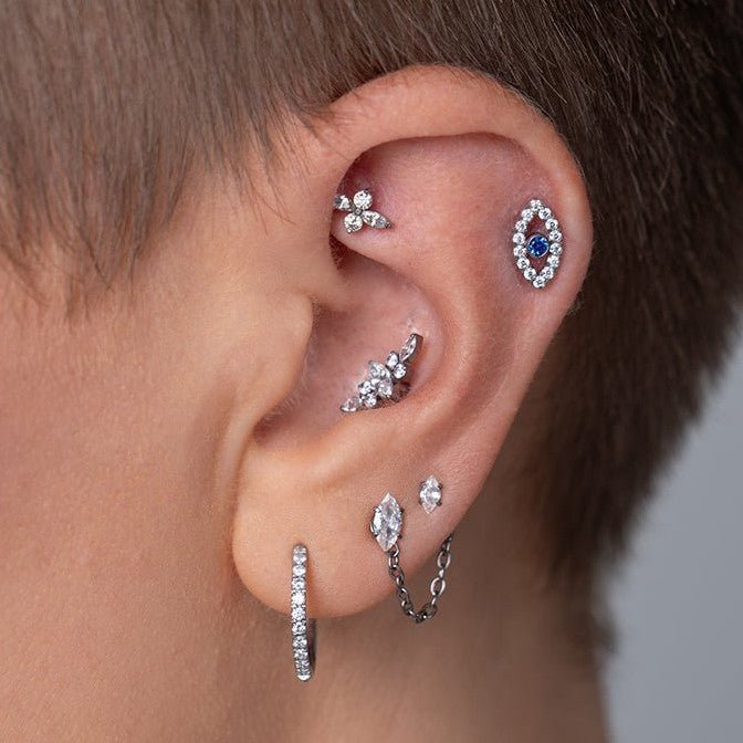 Titanium Single Chain Connector - SkinKandy | Body Jewellery & Piercing Online Australia