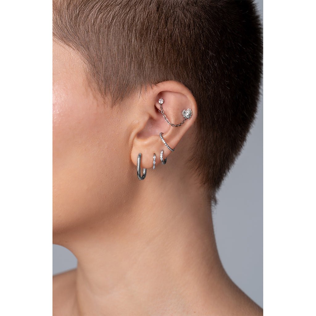 Titanium Single Chain Earring Connector - SkinKandy | Body Jewellery & Piercing Online Australia