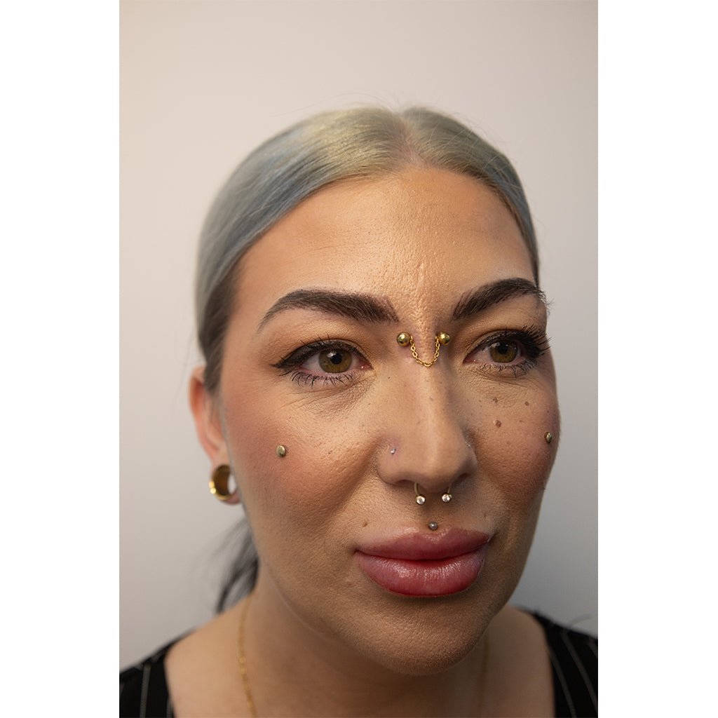 Titanium Single Chain Earring Connector - SkinKandy | Body Jewellery & Piercing Online Australia