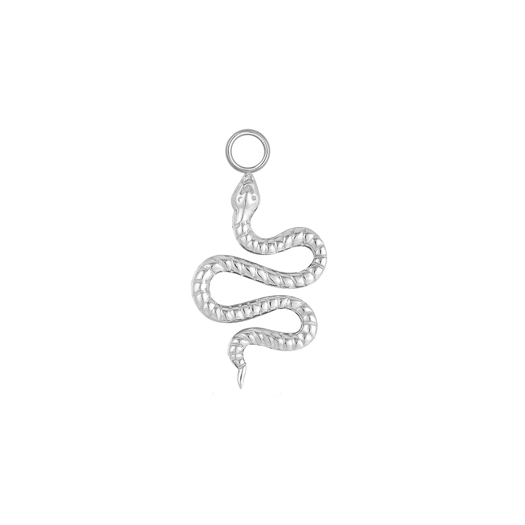 Ribbed Snake Earring Charm - SkinKandy | Body Jewellery & Piercing Online Australia
