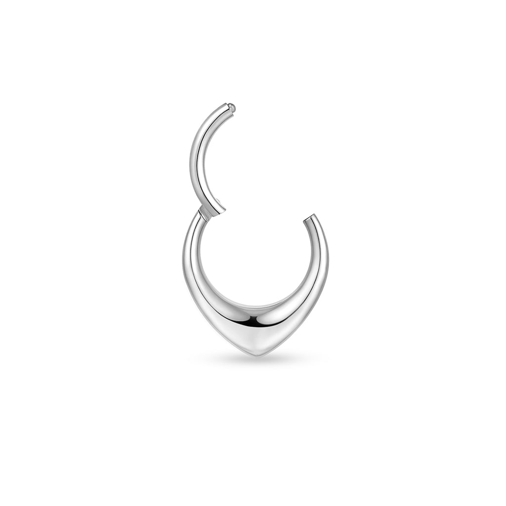 Titanium Hinged Segment Ring with Homing Design - SkinKandy | Body Jewellery & Piercing Online Australia