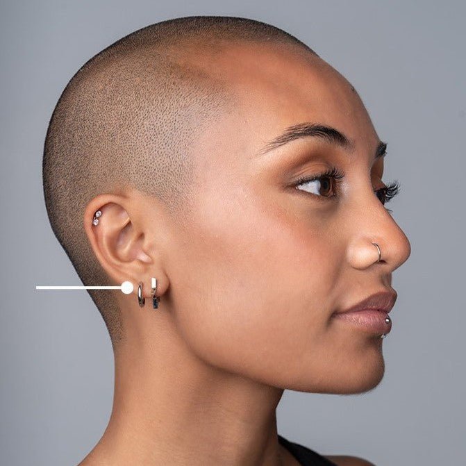 Titanium Classic Bold Hoop Earrings - SkinKandy | Body Jewellery & Piercing Online Australia