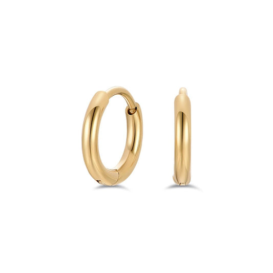 Titanium Classic Bold Hoop Earrings - SkinKandy | Body Jewellery & Piercing Online Australia