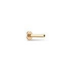 14K Solid Gold Guided Internally Threaded Post