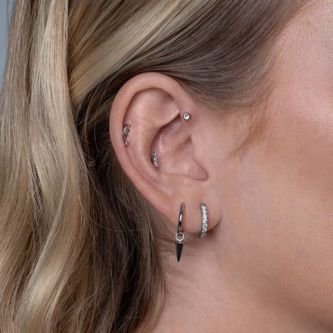 316L Stainless Steel Dolphin Flatback - SkinKandy | Body Jewellery & Piercing Online Australia