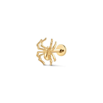 Titanium Spider Flatback - SkinKandy | Body Jewellery & Piercing Online Australia