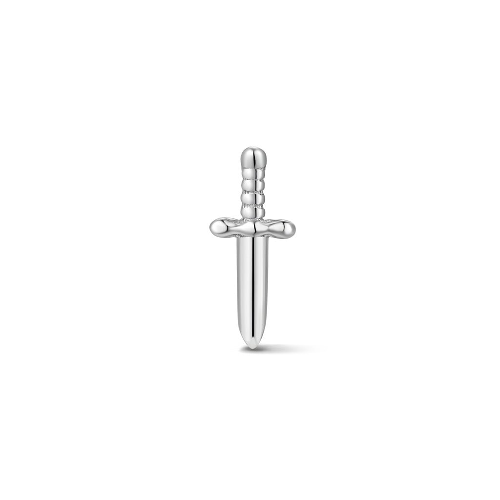 316L Stainless Steel Dagger Flatback Internally Threaded - SkinKandy | Body Jewellery & Piercing Online Australia