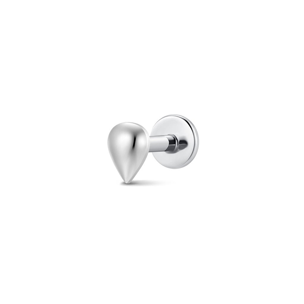 Titanium Teardrop Flatback - SkinKandy | Body Jewellery & Piercing Online Australia