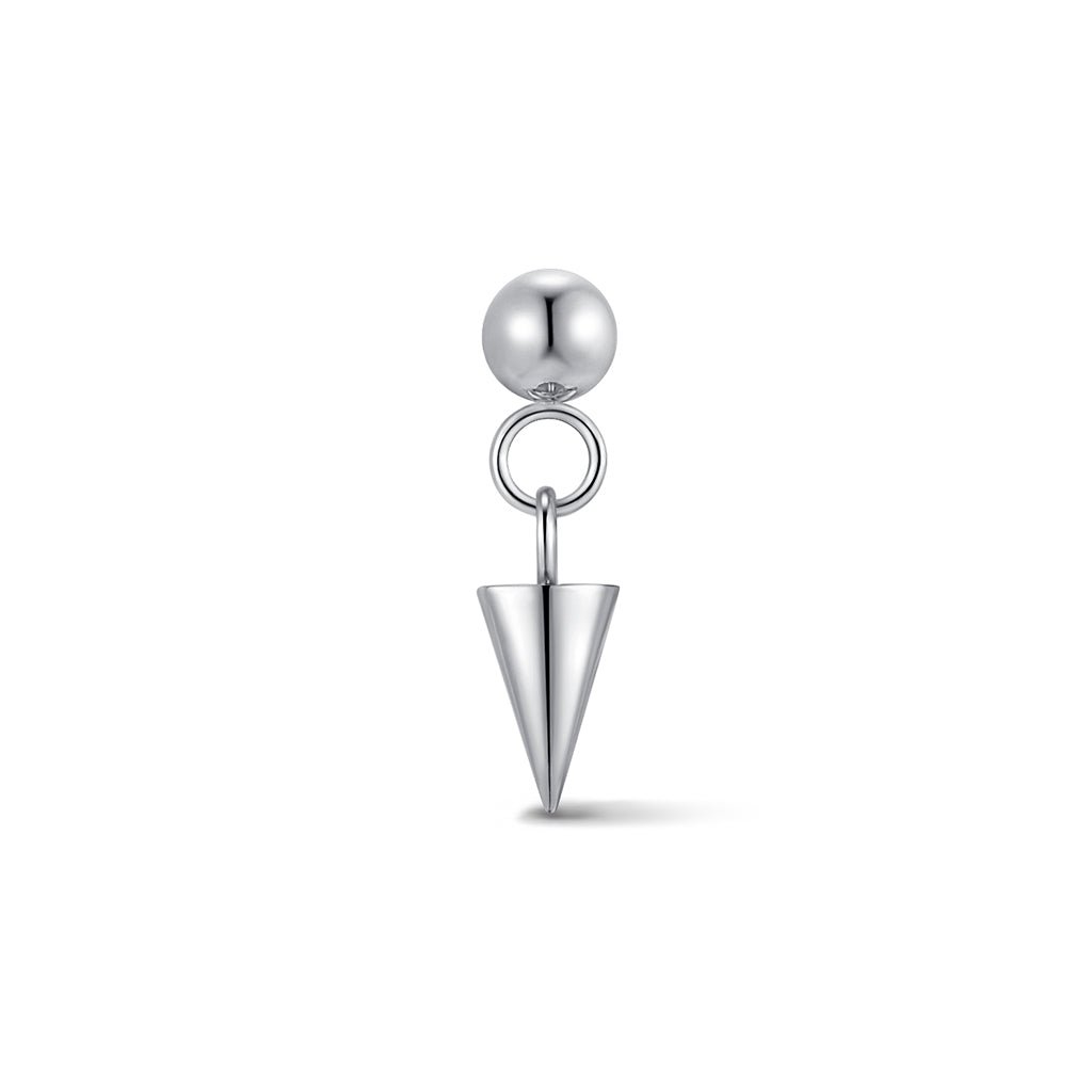 316L Stainless Steel Spear Dangle Internally Threaded Ballback - SkinKandy | Body Jewellery & Piercing Online Australia