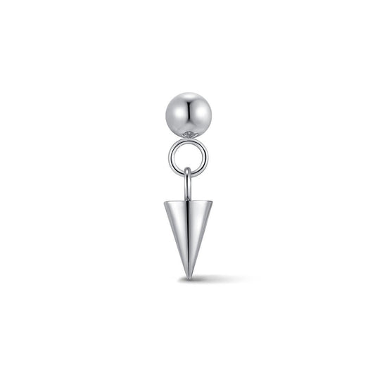 316L Stainless Steel Spear Dangle Internally Threaded Ballback - SkinKandy | Body Jewellery & Piercing Online Australia