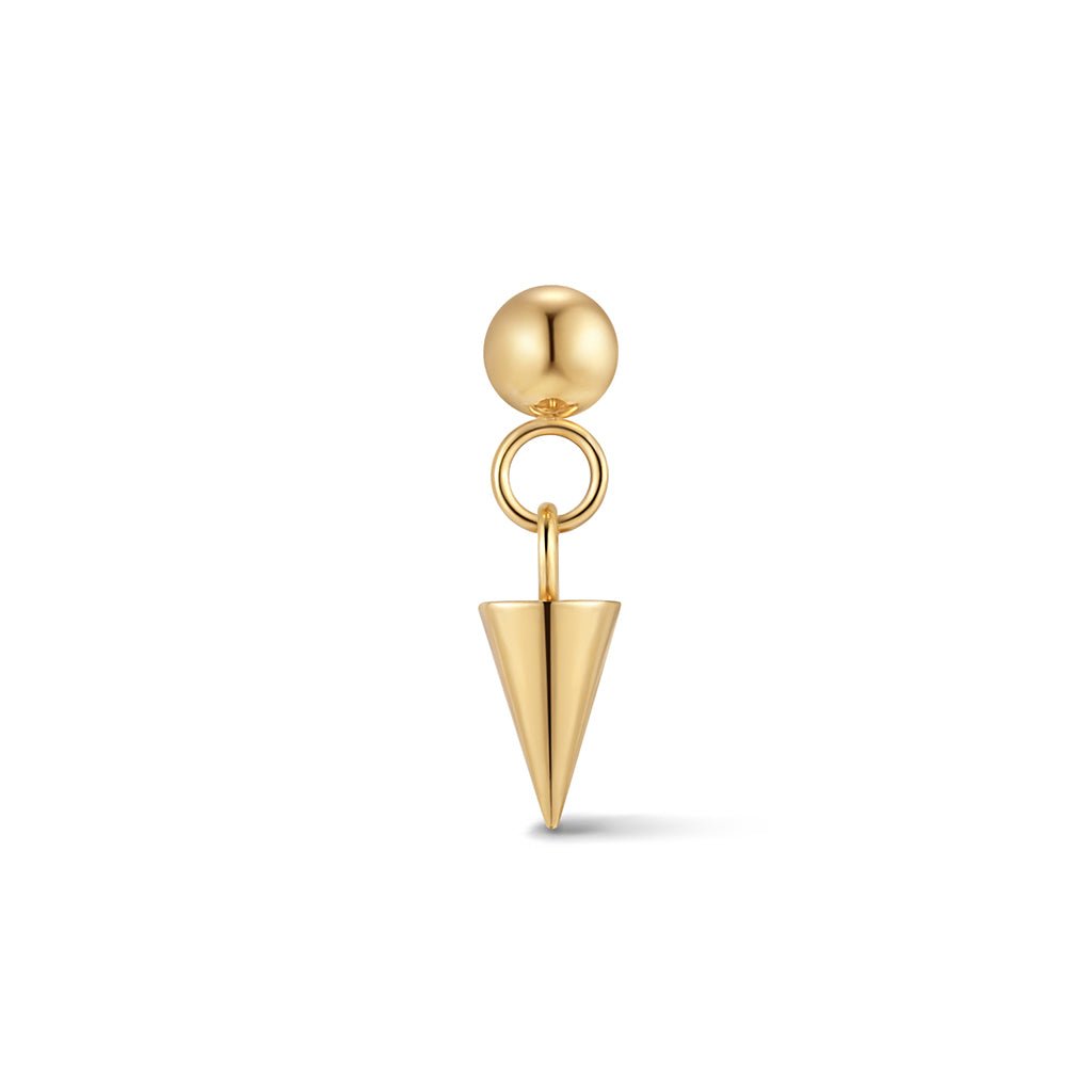 316L Stainless Steel Spear Dangle Internally Threaded Ballback - SkinKandy | Body Jewellery & Piercing Online Australia