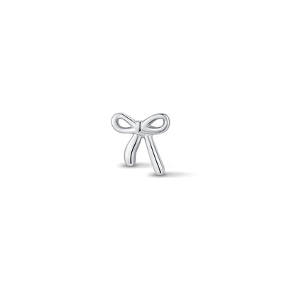 316L Stainless Steel Bow Flatback - SkinKandy | Body Jewellery & Piercing Online Australia