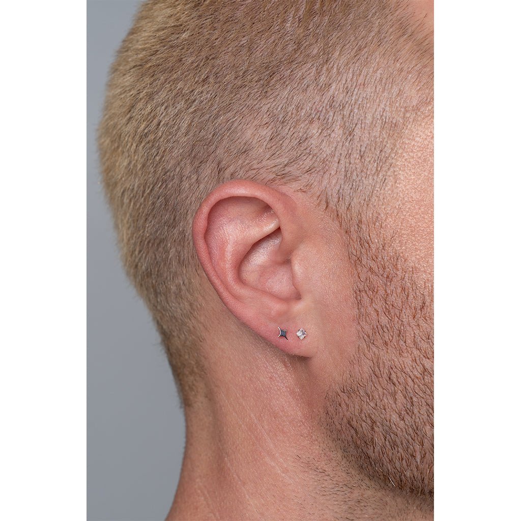 316L Stainless Steel Y2K Star Flatback - SkinKandy | Body Jewellery & Piercing Online Australia