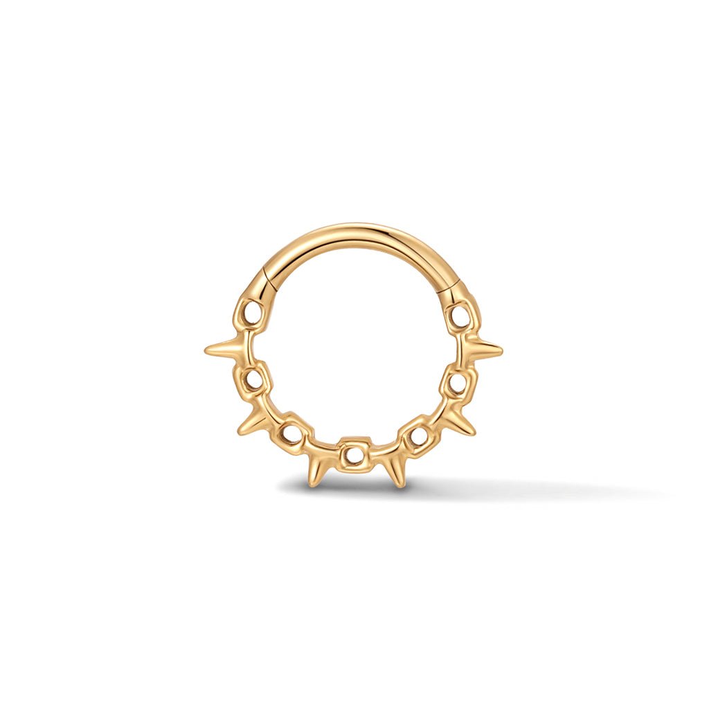 Image for 316L Stainless Steel Spiked Cable Segment Ring