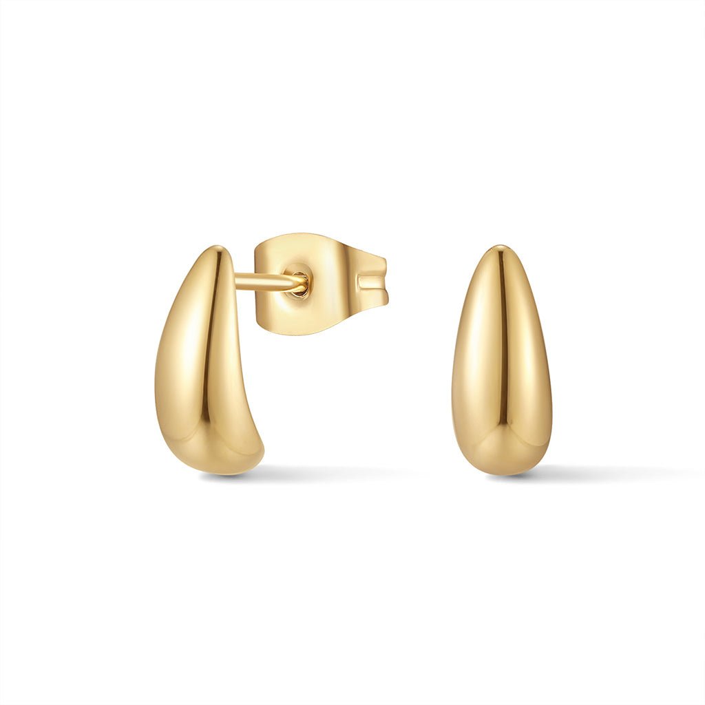 316L Stainless Steel Teardrop Stud Earring - SkinKandy | Body Jewellery & Piercing Online Australia