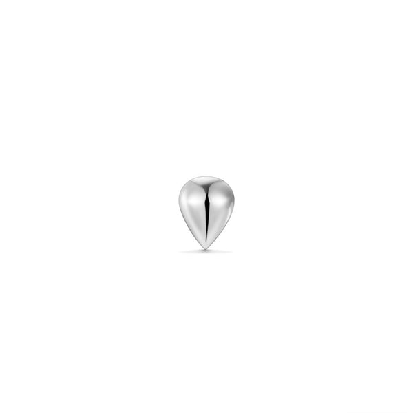 Implant Grade Titanium Internally Threaded Teardrop Top Piercing