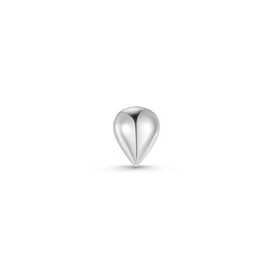 Titanium Teardrop Flatback Piercing