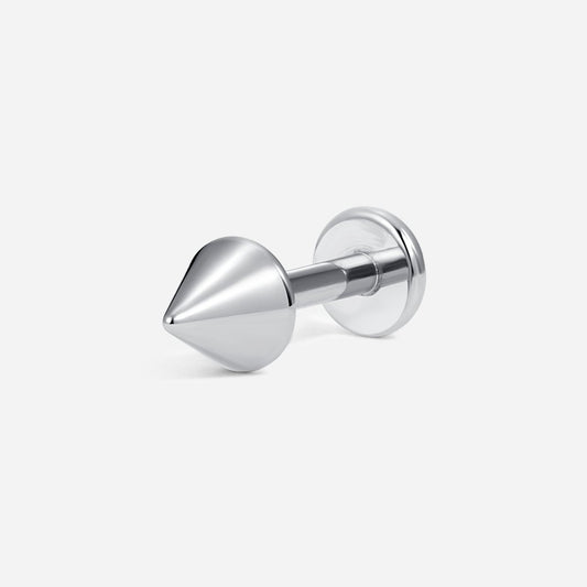 Titanium Internally Threaded Spike Flatback - SkinKandy | Body Jewellery & Piercing Online Australia