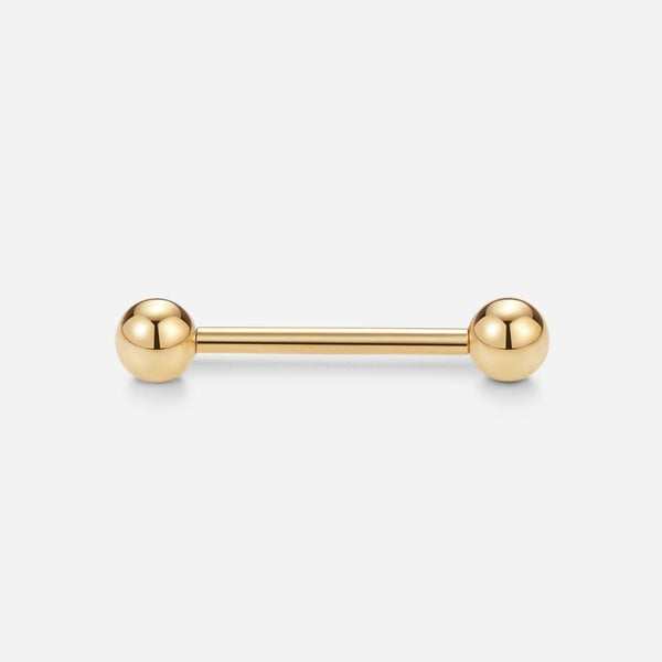 Titanium Internally Threaded Basic Nipple Barbell