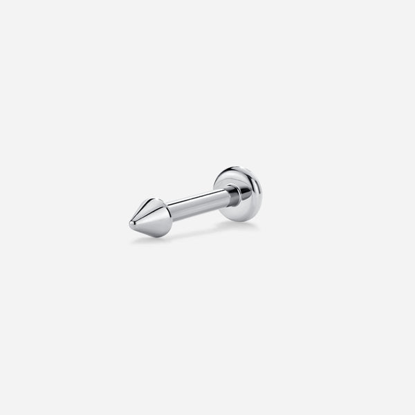 Titanium Internally Threaded Spike Nose Flatback